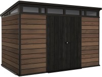 Signature Pent 11 x 7 műanyag kerti ház - dió