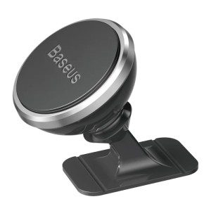Baseus 360° állítható mágneses autós telefontartó ezüst