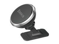 Baseus 360° állítható mágneses autós telefontartó ezüst