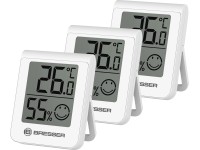 BRESSER HumiTemp hőmérő és higrométer 3 db-os készlet fehér