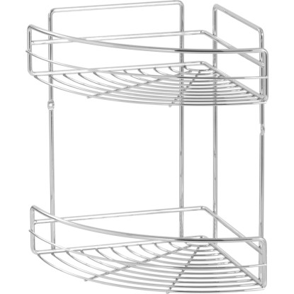 Fregate rácsos sarokpolc 2 szintes 315 mm x 235 mm x 320 mm