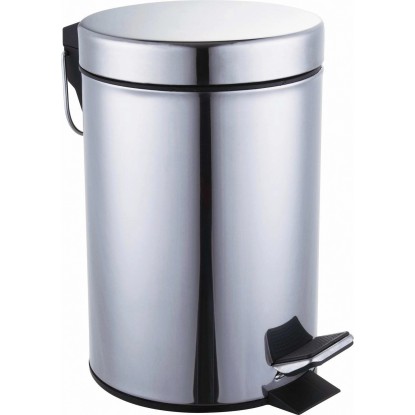 CMI fürdőszobai szemetes nemesacél fényes 3 l