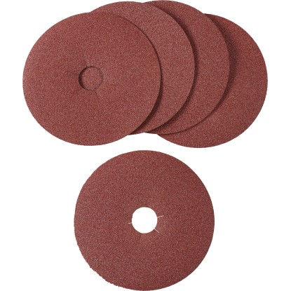 LUX-TOOLS Classic fibertárcsa 125 mm 5 darab 100-as szemcseméret
