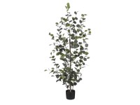 Mica Decorations eukaliptusz művirág cserépben 150 cm x 30 cm zöld