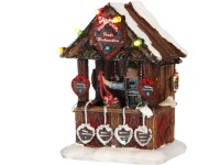 Luville Collections karácsonyi vásár diorama 8 cm x 7 cm