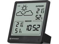 BRESSER vezeték nélküli rádiós meteorológiai állomás Slim trendkijelzővel