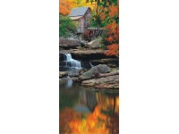 Fotótapéta őszi malom 90 cm x 202 cm