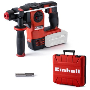Einhell 18V Akkus fúrókalapács Herocco Solo kofferrel, piros/fekete. Akkus fúrókalapács barkácsolóknak.
