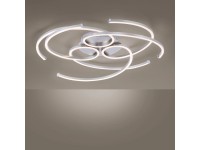 Paul Neuhaus Danilo LED-es mennyezeti lámpa acél