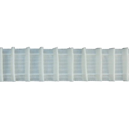 Ráncoló 2772 40 mm széles fehér méteráru