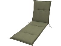 Sun Garden Norderney napozóágy párna zöld 190 cm x 60 cm x 8 cm