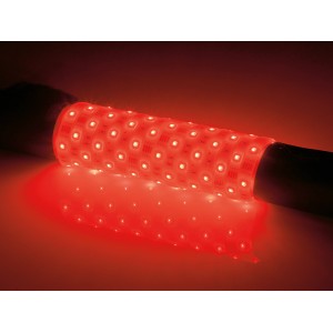 Rugalmas, öntapadó LED szalag többszínű RGB LED-ekkel beltéri használatra.