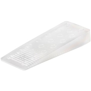 Átlátszó Hettich ajtóék (98x37mm) műanyagból, csúszásgátló funkcióval.