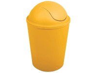 MSV Ako lengőfedeles szemetesvödör 5,5 l sáfrány