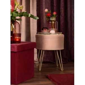 Blush Bordeaux bordó üvegváza, 25,5 cm magas, Ø 18 cm. Dekoratív virágváza beltéri használatra.
