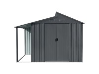 Floraworld Skylight szerszámtároló oldaltetővel, fölülvilágítóval 300x173x225cm