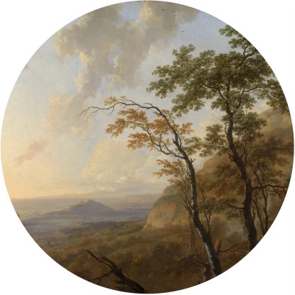 Komar nemszőtt fotótapéta Horizon öntapadó 125 cm átmérő