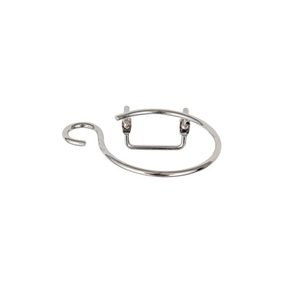 Wenko Milano hajszárítótartó kábeltartóval, króm