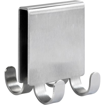 Wenko dupla zuhanyakasztó Vieste Duo matt rozsdamentes acél