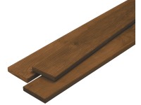 Teraszpadló fenyőből nyomás alatt impregnált tíkfa 2,1 cm x 12 cm x 300 cm Teraszpadló fenyőből nyomás alatt impregnált tíkfa 2,1 cm x 12 cm x 300 cm