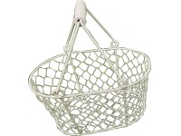 Wire kosár 22 cm x 15 cm x 22 cm