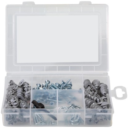Fischer EasyDIY Box Gipszkarton, 101 darabos dübel készlet átlátszó műanyag dobozban.