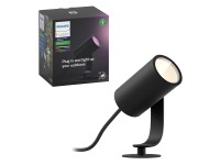 Philips Hue Lily White and Color Ambiance LED-es spotl. 1 izz. fekete alapszett Philips Hue Lily White and Color Ambiance LED-es spotl. 1 izz. fekete alapszett