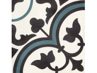 Dekorcsempe Marokko Midar kék 20 cm x 20 cm