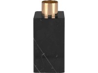 Márvány gyertyatartó Modern Antique 4,5 cm x 4,5 cm x 10 cm fekete-arany Márvány gyertyatartó Modern Antique 4,5 cm x 4,5 cm x 10 cm fekete-arany