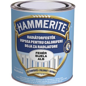 Hammerite Radiátor festék, fehér, doboz. Radiátorokhoz és fémhez.
