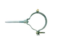 Ejtőcsőbilincs peremes csavarral névleges átmérő 80 mm horganyzott