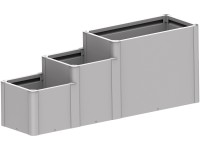 Biohort DaVinci virágláda 3. változat ezüst-metál Biohort DaVinci virágláda 3. változat ezüst-metál