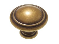 Bútorfogantyú 2025-35 átmérő 35 mm antikolt bronz