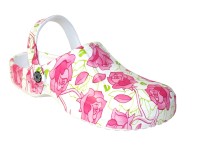 GardenMaster kerti papucs női virágos