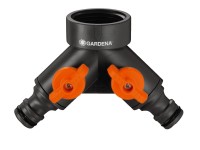 Original Gardena System vízelosztó 2-utas 1/2