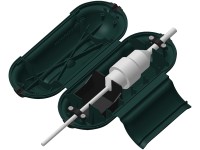 Biztonsági doboz kicsi IP 44 zöld Biztonsági doboz kicsi IP 44 zöld