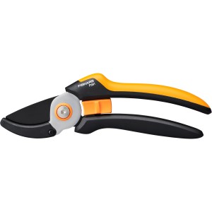 Fiskars P361 Solid üllős metszőolló, narancs-fekete, száraz ágakhoz, 20 mm átmérőig.