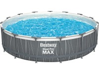 Bestway Steel Pro MAX Acélvázas medencekészlet 457 cm átmérő x 107 cm