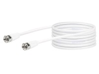 Schwaiger SAT csatlakozókábel 75 dBm 10 m fehér Schwaiger SAT csatlakozókábel 75 dBm 10 m fehér