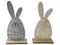 Boltze nyúl dekor figura 2-féle változatban többszínű