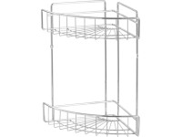 Fregate rácsos sarokpolc 2 szintes 370 mm x 230 mm x 230 mm Fregate rácsos sarokpolc 2 szintes 370 mm x 230 mm x 230 mm