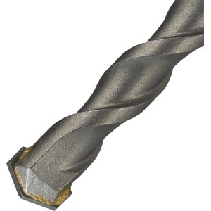 Szürke LUX SDS-Plus kalapácsfúró, 10 mm-es, spirállal betonhoz és falazathoz.