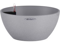Lechuza Cubeto Stone 30 virágtartó kavicsszürke 30 cm átmérő