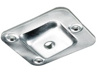 Hettich szerelőlap asztallábhoz 58 mm x 67 mm 10° horganyzott Hettich szerelőlap asztallábhoz 58 mm x 67 mm 10° horganyzott