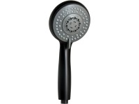 Sanotechnik 5 funkciós kézi zuhanyfej fekete Sanotechnik 5 funkciós kézi zuhanyfej fekete