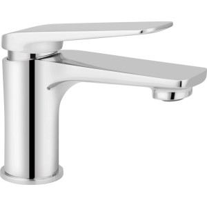 baliv WT-5080 mosdócsaptelep, krómozott egykaros csaptelep modern designnal mosdókhoz.
