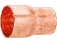 Forrasztható szűkítő karmantyú 18 mm x 15 mm réz Forrasztható szűkítő karmantyú 18 mm x 15 mm réz