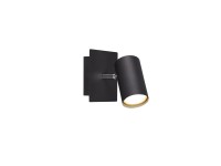 Trio Marley fali spotlámpa 15 cm matt fekete