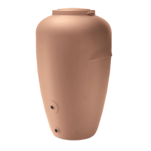 Waterform Aquacan esővízgyűjtő tartály, 440 l, terrakotta, amfora design.