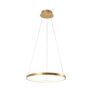 Modern Just Light Circle Gold függőlámpa, Ø 40 cm, stílusos világításhoz.